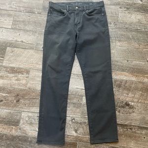 Mens Banana Republic Gray Slim fit jeans size 33x32